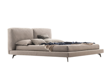 SOUND - Fabric bed with upholstered headboard by Ditre Italia - view 2